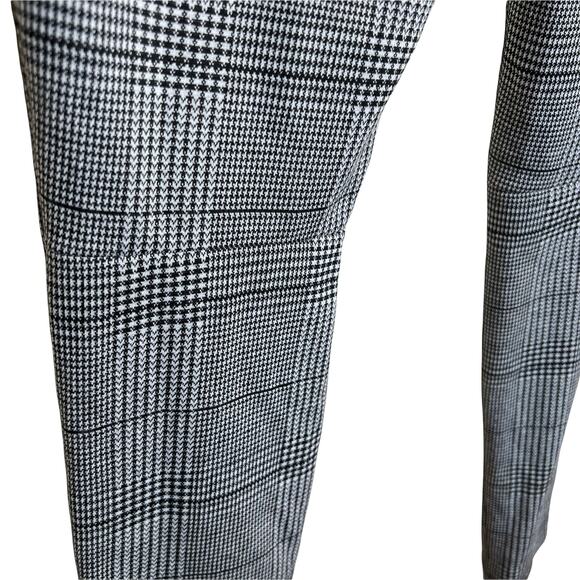Max Studio Houndstooth Plaid Pull On Leggings NWT Size Small - Picture 10 of 13